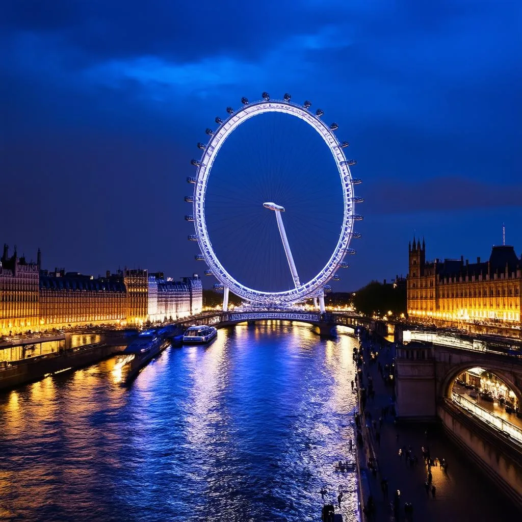 London Eye Illuminated